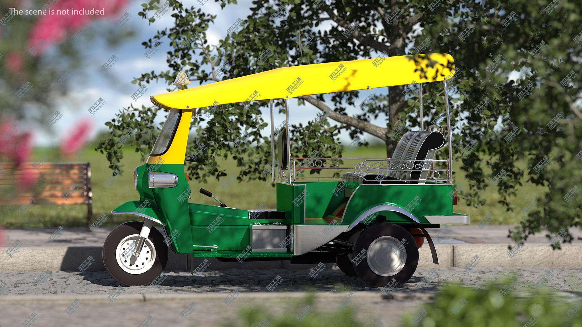 images/goods_img/202104091/Three Wheeler Auto Rickshaw Rigged 3D model/5.jpg
